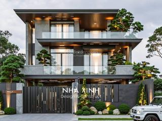 Khu vip! bán biệt thự mặt tiền compound hồ văn huê phú nhuận  dt 7x16m hầm 5 tầng giá 38 tỷ chốt