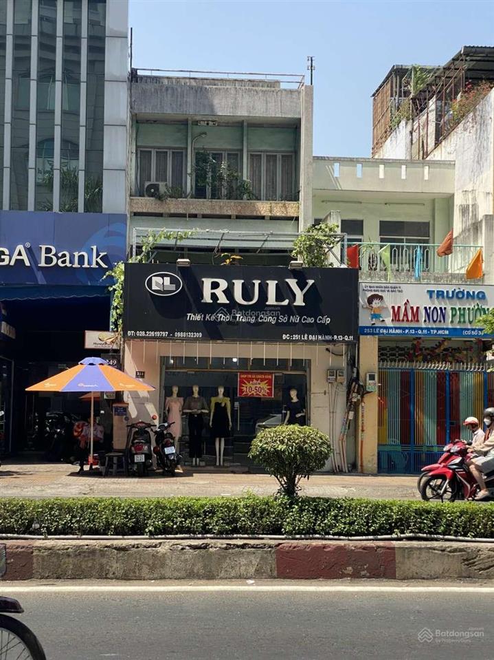Chỉ 32 tỷ! bán nhà mặt tiền hồng bàng ngay quận 5  ngang 8x20m xây đc hầm 6 tầng hđ 100tr/tháng