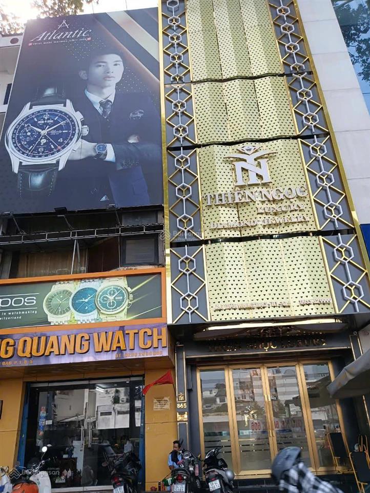 Siêu phẩm tòa nhà 6 tầng  mặt tiền sư vạn hạnh quận 10 ngay vạn hạnh mall chỉ 35 tỷ  hđ 100 triệu