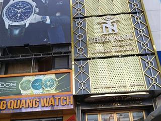 Siêu phẩm tòa nhà 6 tầng  mặt tiền sư vạn hạnh quận 10 ngay vạn hạnh mall chỉ 35 tỷ  hđ 100 triệu