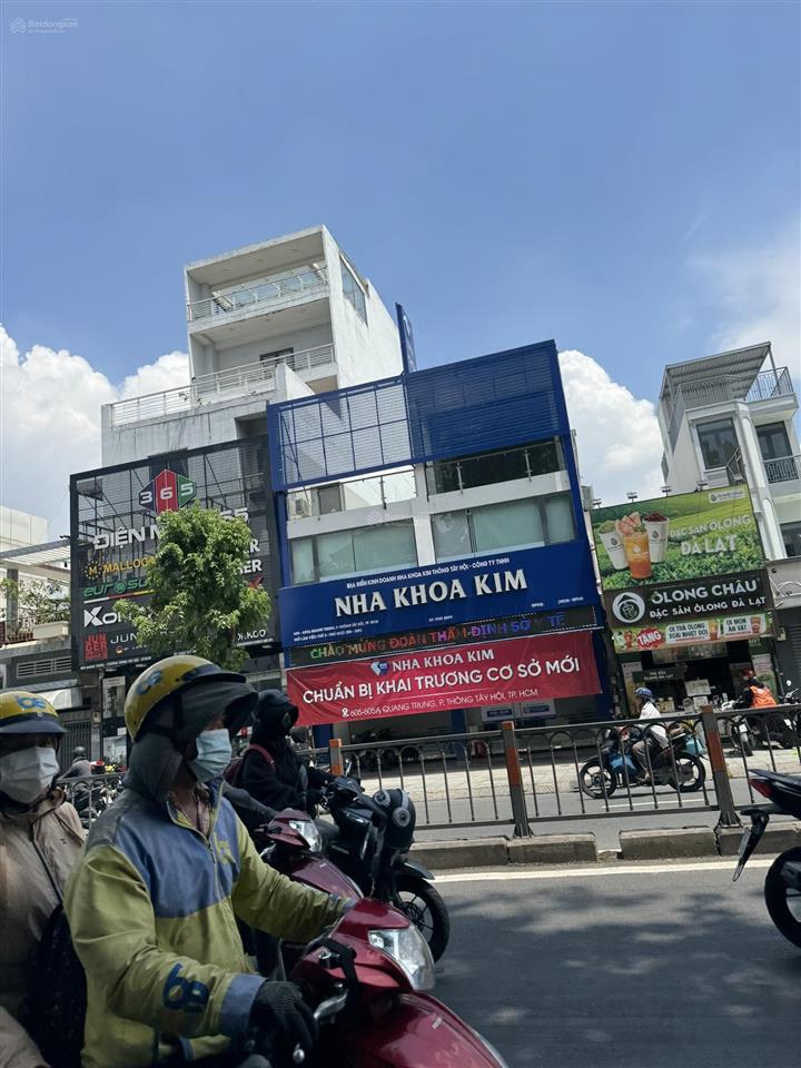 Chỉ 32 tỷ! bán nhà mặt tiền hồng bàng ngay quận 5  ngang 8x20m xây được hầm 6 tầng hđ 100tr/tháng