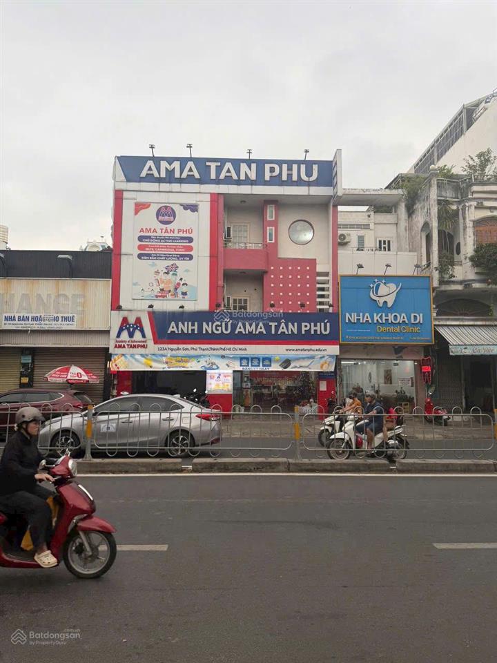 Nhẫn nại! bán nhà mặt tiền âu cơ đoạn đẹp quận tân phú  8x22m 5 tầng có hđt 80 triệu giá 29 tỷ