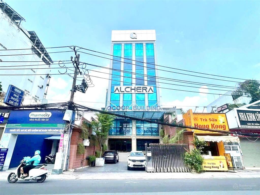 Building 2 mặt tiền nguyễn xí, 11x45m (nh 28m), hầm, 8 lầu, 3500m2 sàn, hđt 520tr/th, 185 tỷ