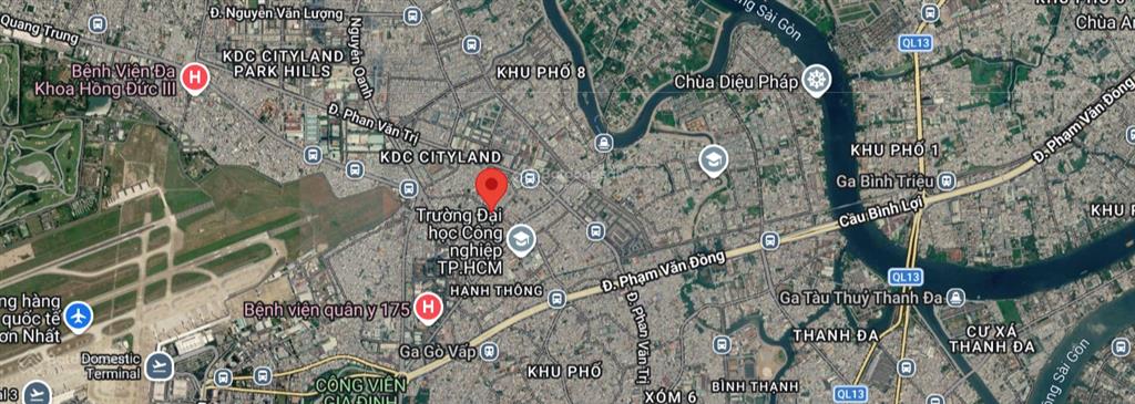 Khuôn đất lớn 1000m2 mặt tiền nguyễn văn nghi, đối diện đại học công nghiệp , giá 100tr/m2