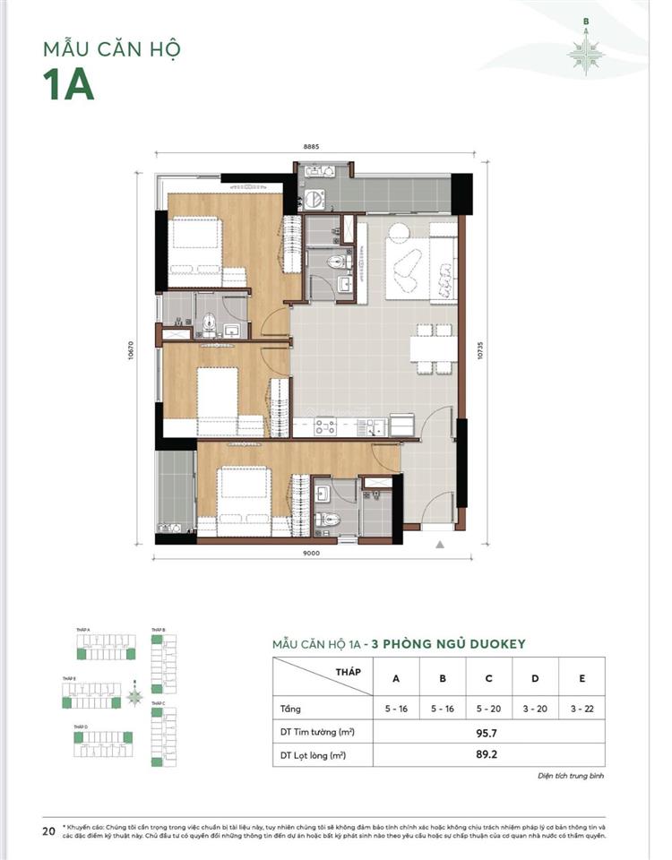 Căn hộ có view đẹp nhất mt eastmark city. cùng tìm hiểu loại 3pn có 2 view đẹp nhất tại đây nhé!