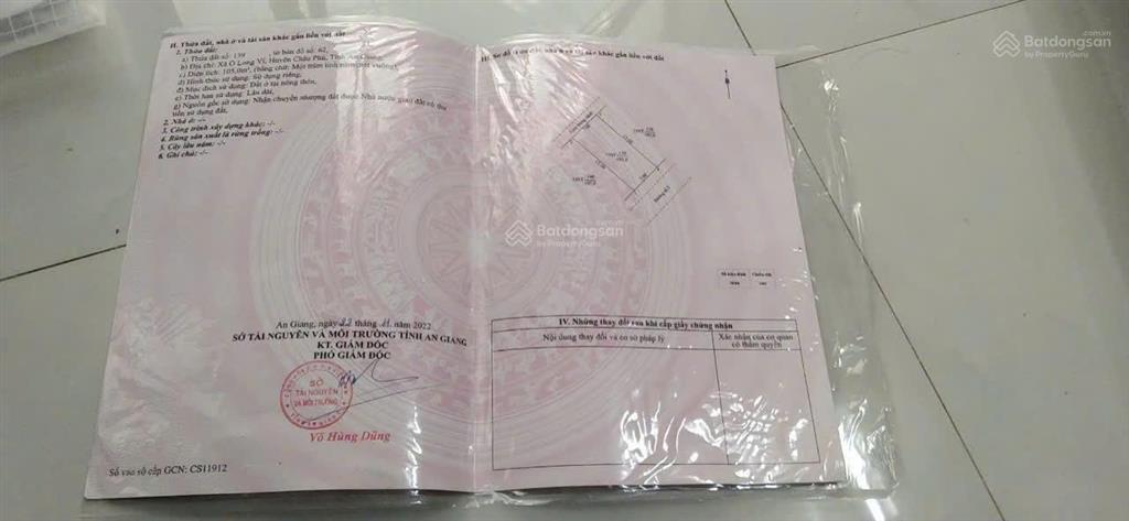 Bán nhà riêng 210m2 mt 14m tại châu phú dọn vào ở ngay