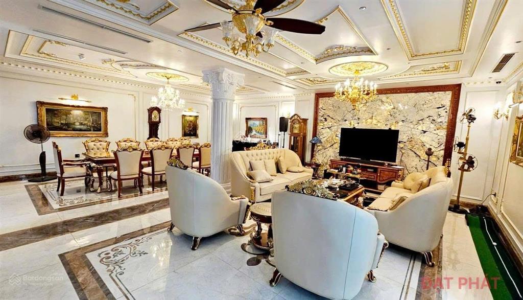 Bán gấp biệt thự sudico mỹ đình sông đà  2 mặt tiền  thang máy  có hầm. 200m2 x 5t  79 tỷ