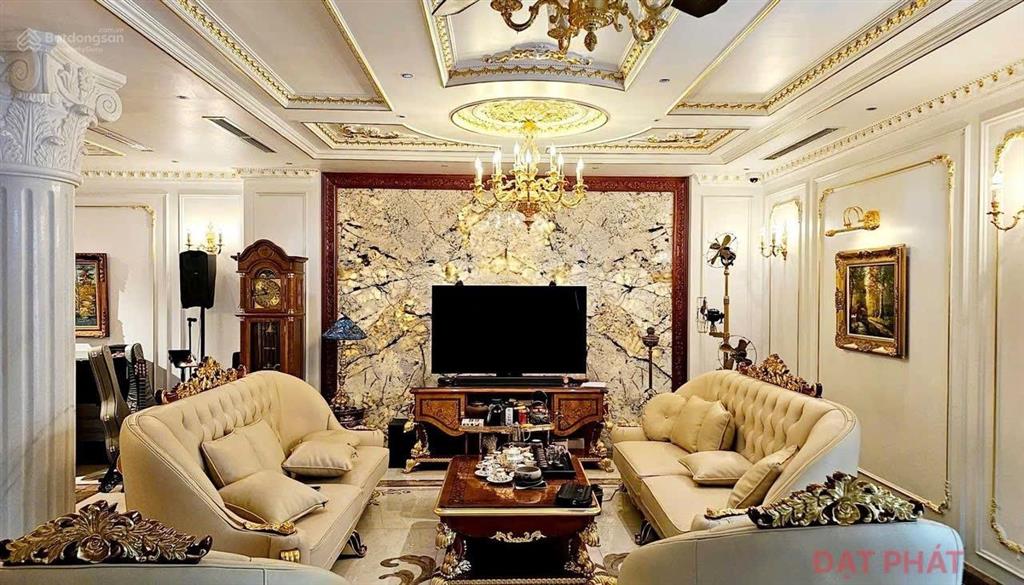 Bán gấp biệt thự sudico mỹ đình sông đà  2 mặt tiền  thang máy  có hầm. 200m2 x 5t  79 tỷ
