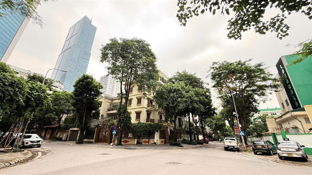 Chính chủ bán gấp biệt thự mặt phố mễ trì hạ. vỉa hè rộng, kinh doanh đỉnh. gần 200m²  giá 79 tỷ.
