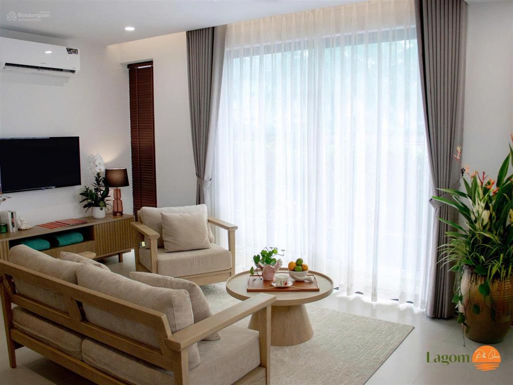Chính chủ gửi bán căn biệt thự tứ lập, bể bơi riêng tại lagom phú quốc, chỉ 5,85 tỷ full nội thất