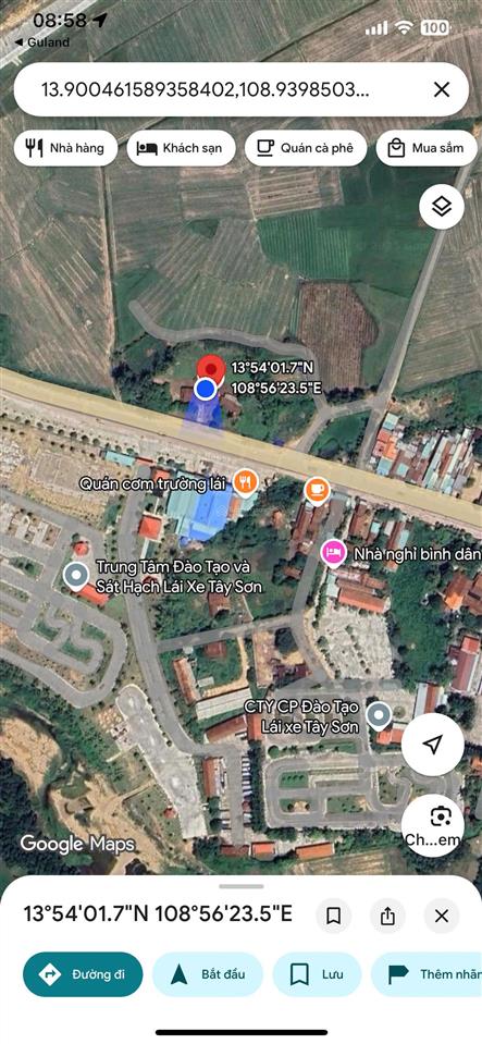 Cần bán 4514,7m2 đất mặt tiền quốc lộ 19, (xã tây xuân cũ), huyện tây sơn, bình định cũ 16 tỷ