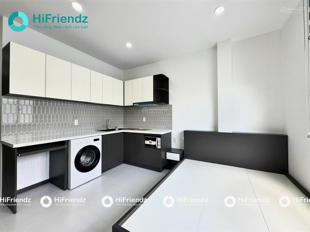 Căn hộ cc mini tone trắng đen  trống sẵn, ngay cư xá bắc hải q10, ô tô tận nơi, cam kết như ảnh