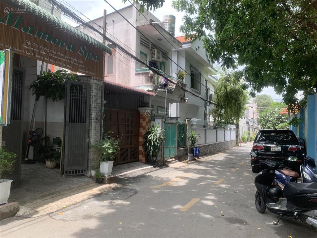 5 tỷ 8 sở hữu nhà 3 tầng dòng tiền 30 triệu/tháng ngay chợ bắc ninh đường số 5, bình thọ, thủ đức