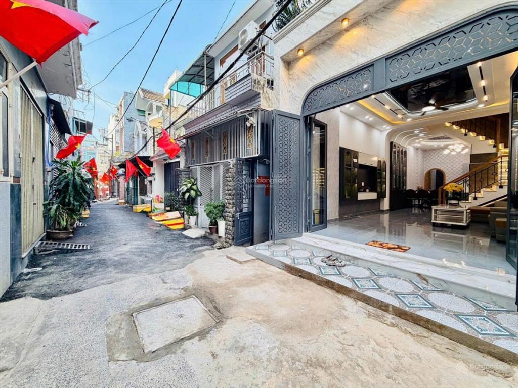Bán nhà mới đẹp như hình, 1/ ngắn hxh đg huỳnh văn nghệ, gần chợ phạm văn bạch. 4.25x22m, đúc 3tấm
