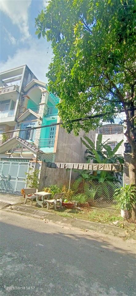 Bán lô đất đẹp kdc phú nhuận đường lê thị riêng, q12, giáp gò vấp. dt 5x20m, cn đủ, giá 7.2tỷ
