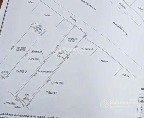Bán nhà mặt tiền đường nguyễn thị kiểu, q12, giáp gò vấp. vị trí đẹp,4x23m, 2tấ như hình, giá 8.6tỷ