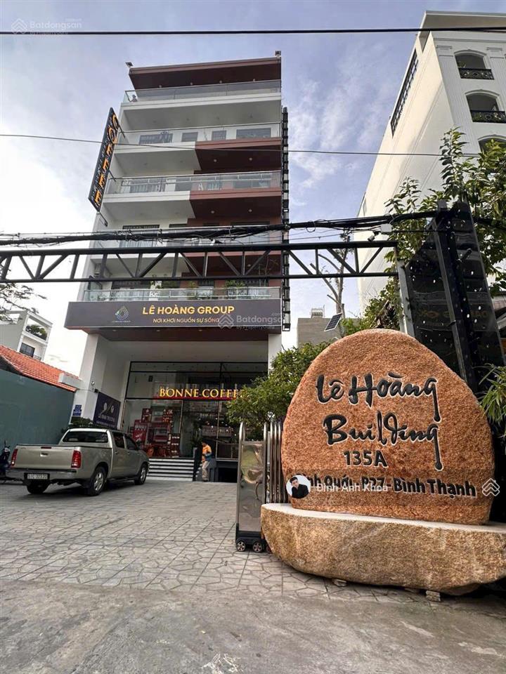 Tòa nhà giảm 6 tỷ  mặt tiền bình quới bình thạnh  330m2  thuê 300tr/th  giá bán nhanh 104 tỷ