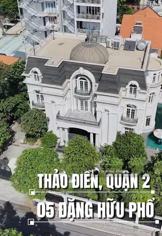 Tòa nhà giảm 30 tỷ  siêu biệt thự thảo điền  1033m2  ngang 35m  giá bán nhanh 570 tỷ