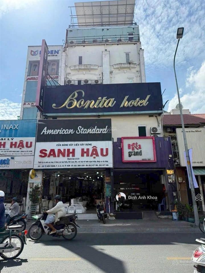 Tòa nhà giảm 6 tỷ | 3 mặt tiền tô hiến thành quận 10 | 9m x 25m = 293,8m² | giá bán nhanh 121 tỷ