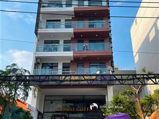 Tòa nhà giảm 6 tỷ  mặt tiền bình quới bình thạnh  330m2  thuê 300tr/th  giá bán nhanh 104 tỷ