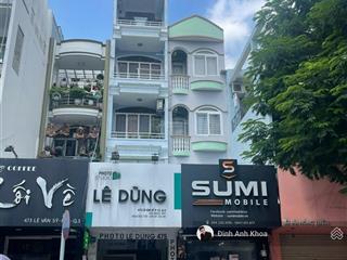 Siêu phẩm mặt tiền lê văn sỹ quận 3  6x16m  4 tầng  giá đầu tư cực tốt