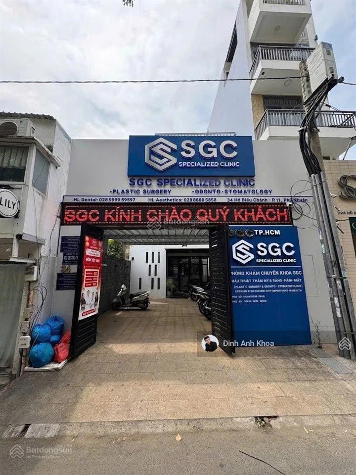 Khan hiếm! chủ cần bán nhà mặt tiền đường hồ biểu chánh p11 phú nhuận .dt6,8x36m2 giá 70 tỷ.