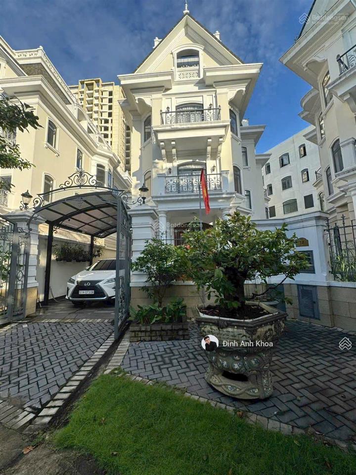 Biệt thự giảm 3 tỷ | victoria d thạnh mỹ lợi q2 | 10m x 25m = 250m² | giá 62 tỷ | thuê 120 tr