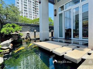 Biệt thự giảm 6 tỷ | villa thủ thiêm quận 2 | 20m x 23m = 466.8m² | giá 106 tỷ | thuê 200 tr