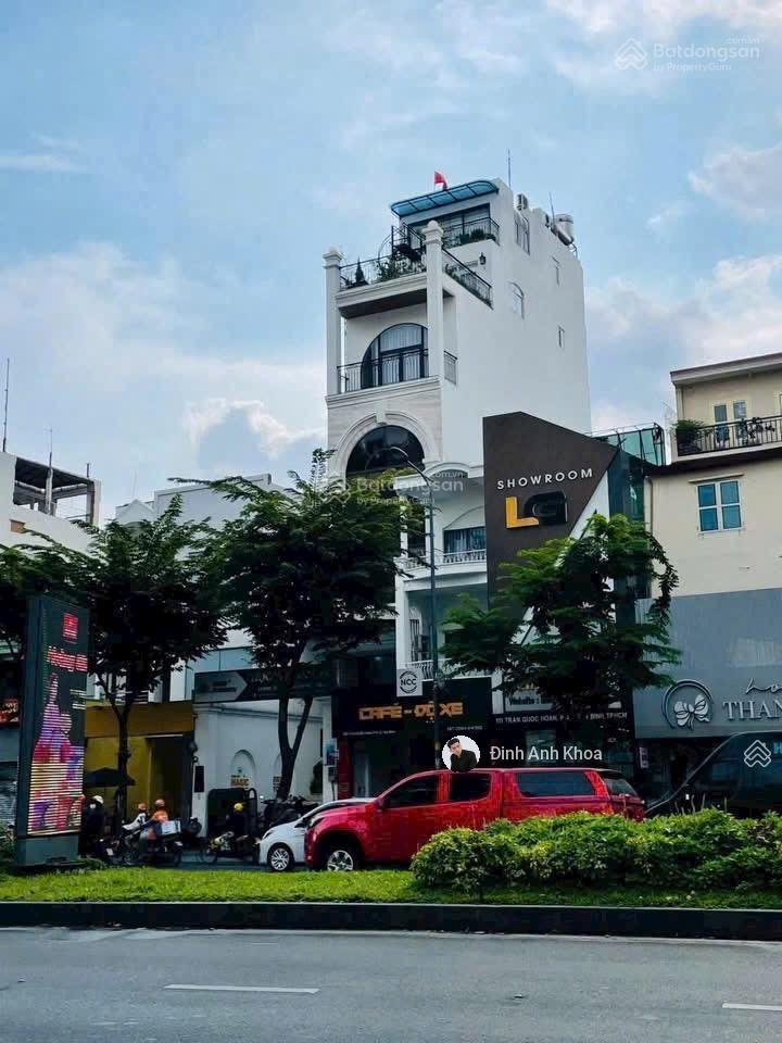 Giá quá tốt,chủ cần bán toà nhà mặt tiền đường trần quốc hoàn p2 tân bình.dt5,1x28m2 giá 54 tỷ