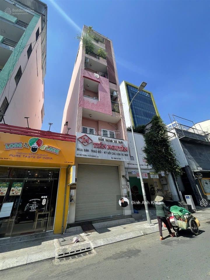 Siêu vị trí ! chủ cần bán nhà mặt tiền đường đề thám p.cô giang quận 1.dt4,1x17m giá 43 tỷ.