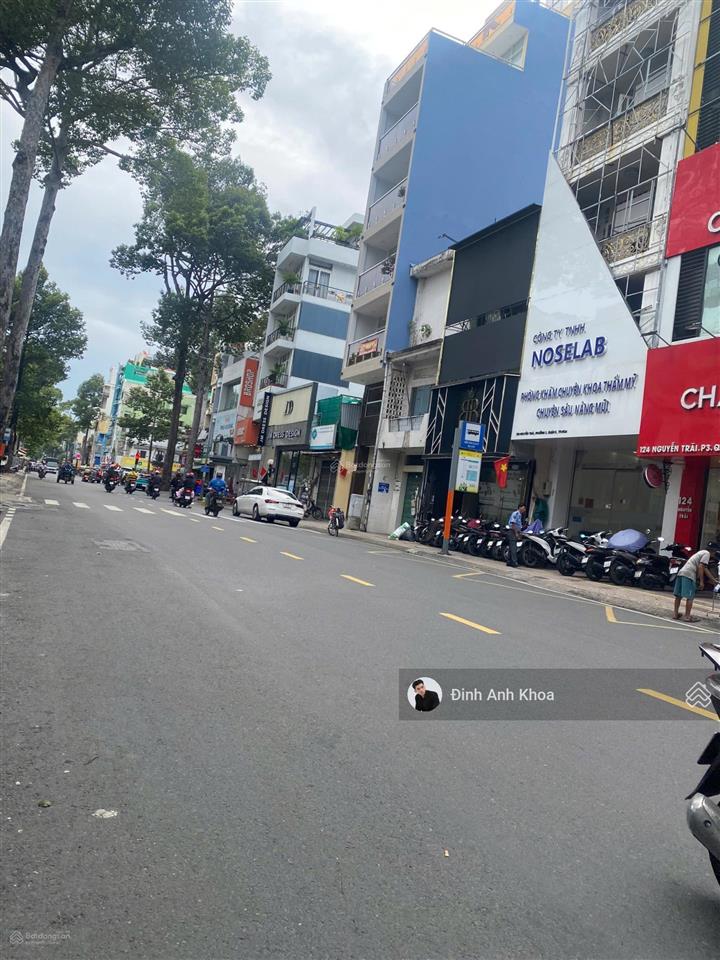 Khan hiếm,giá rẻ! chủ hạ cần bán nhà mặt tiền đường nguyễn trãi p3 quận 5.dt4x20m giá 45 tỷ