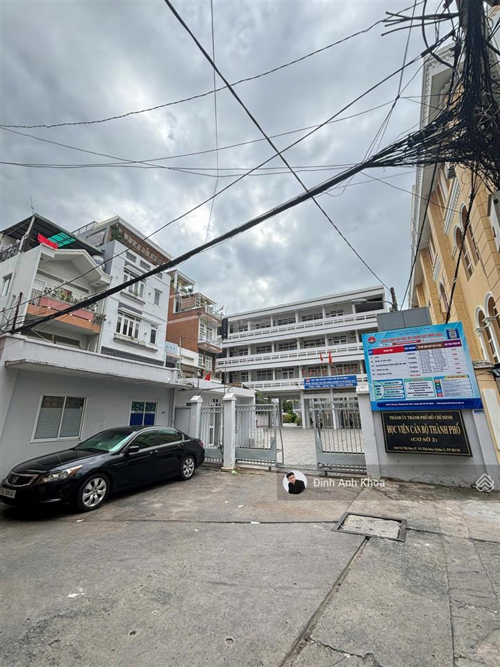 Building võ thị sáu q3 7 tầng có hầm  ngang 5.8m bề thế  thang máy & pccc đầy đủ  giá 26 tỷ