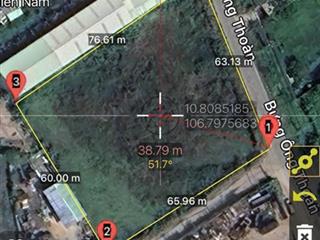 Quỹ đất thổ cư siêu đẹp 65x75m mặt tiền bưng ông thoàn, đối diện park riverside, giá chỉ 54.3tr/m2