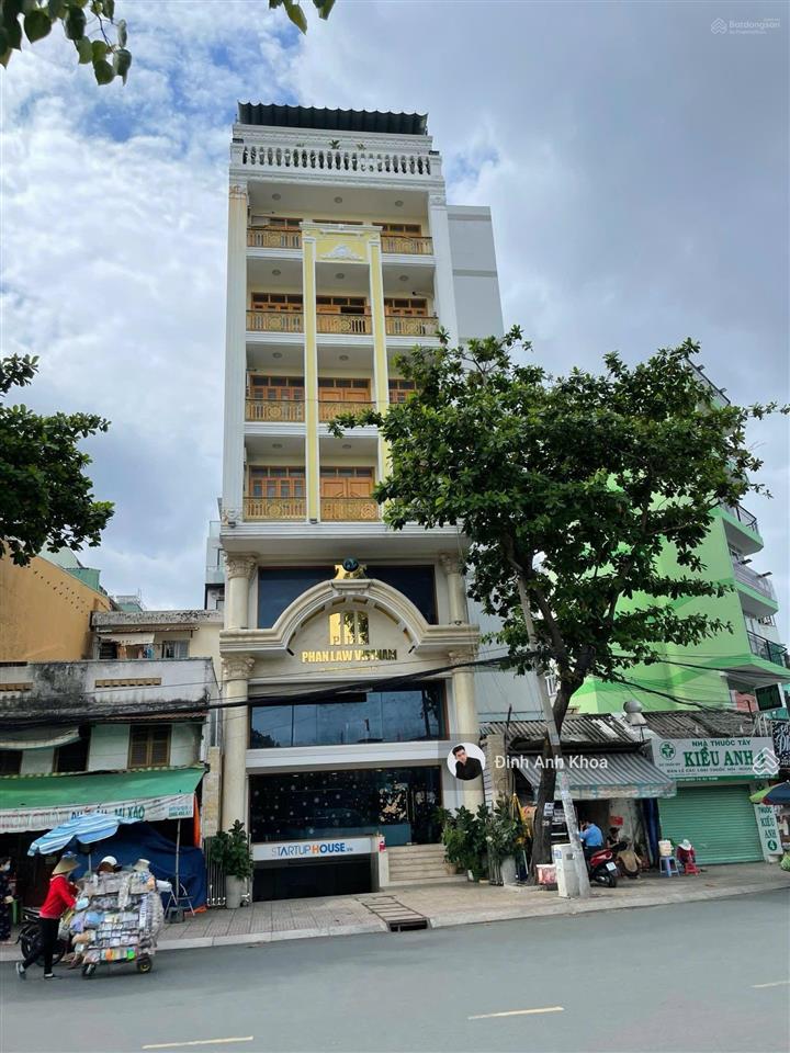 Khan hiếm,rẻ nhất khu vực,chủ cần bán toà nhà mt đường nguyễn phúc nguyên p9 quận 3.dt8x13m 63 tỷ