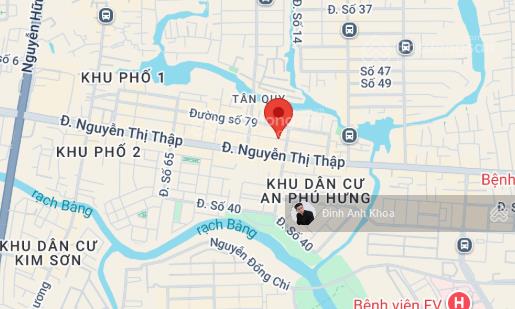 Hạ giá bán gấp tòa nhà góc 2 mt p. tân quy, q7  dt 8.5 x 15m  hđt 180tr  hầm 7 tầng  giá 42 tỷ