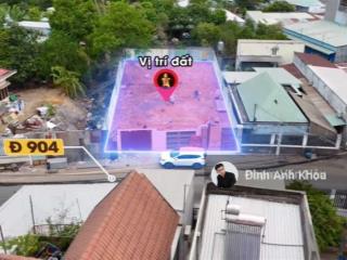 Đất mặt tiền đường 904 xa lộ hà nội, dt 15x35m, bán bằng 80% định giá, cho thuê 100tr/tháng