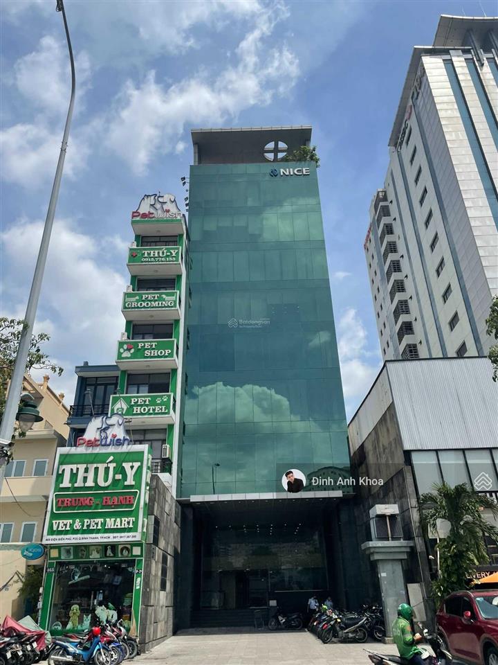 Cực hot! tòa nhà khu phan đăng lưu, pn. dt 6 x 23m, 5 tầng thuận tiện dùng ngay chỉ 23 tỷ tl