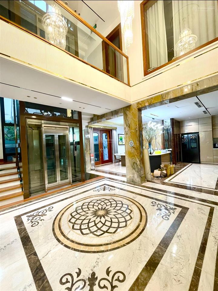 Biệt thự hồng tiến bồ đề  sổ đỏ 128m2 6tầng thang máy mt 11m chỉ 29tỷ đường thông