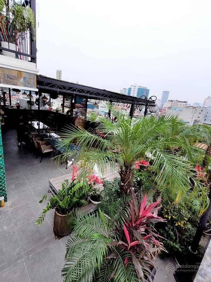 Biệt thự hồng tiến bồ đề  sổ đỏ 128m2 6tầng thang máy mt 11m chỉ 29tỷ đường thông