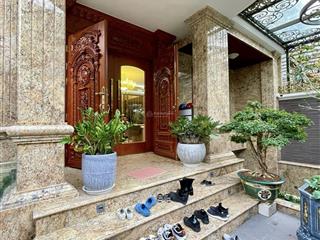 Biệt thự hồng tiến bồ đề  sổ đỏ 128m2 6tầng thang máy mt 11m chỉ 29tỷ đường thông