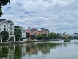 Mảnh đất mặt hồ bồ đề siêu hiếm  sổ đỏ 100m, mặt tiền 6m  chỉ 28,6 tỷ, không quy hoạch.
