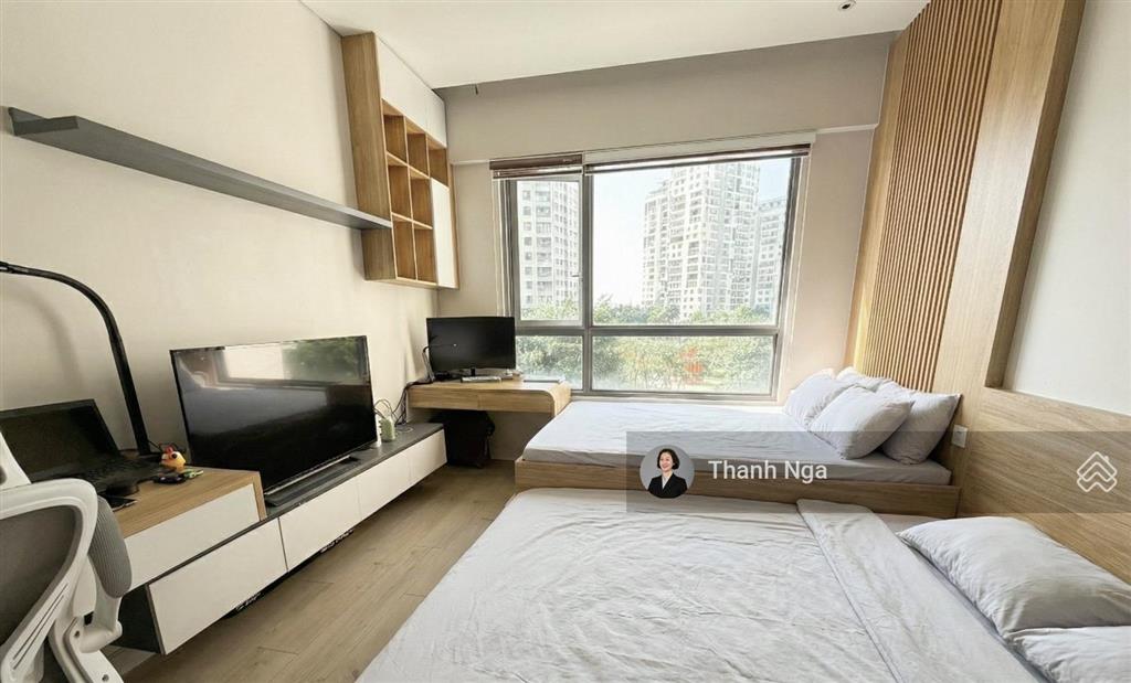 Bán căn 2pn diamond island full mặt kính view sông & toàn diện nội khu hồ bơi, full nội thất gỗ