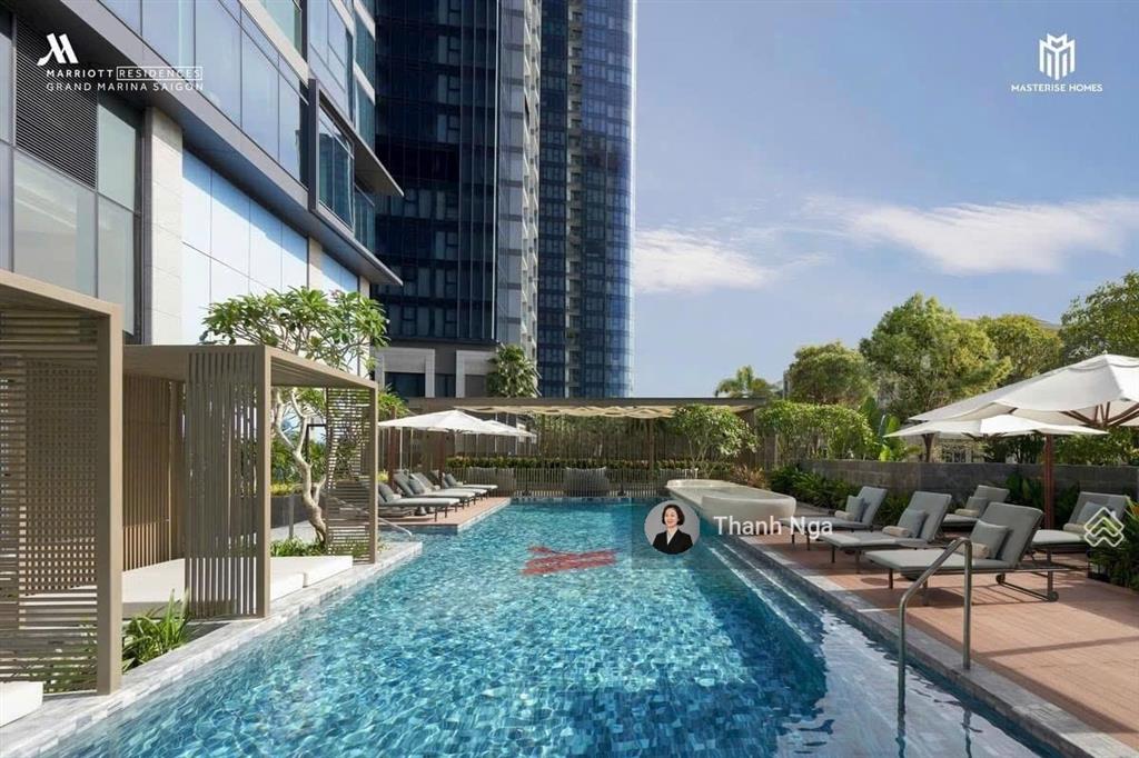 Căn góc 2pn grand marina saigon, view sông và cầu bason, giá vô cùng hấp dẫn