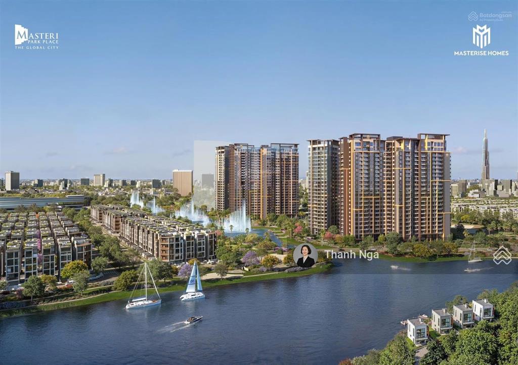 Căn hộ 2pn masteri park place  the global city, quận 2  giá trực tiếp cđt  chiết khấu cao