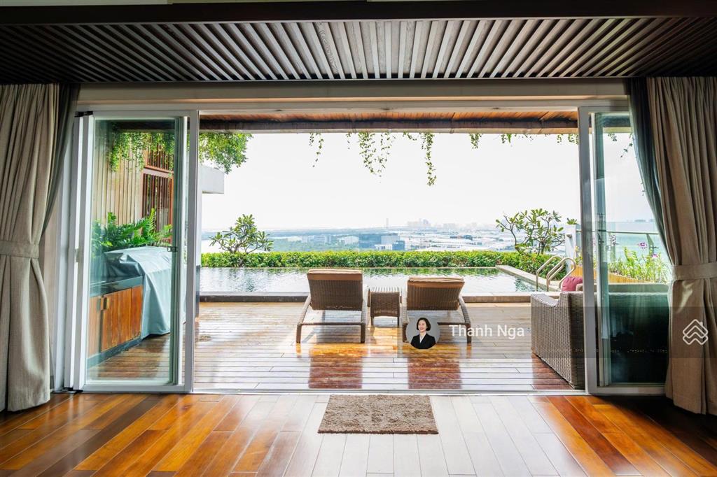 Căn sky villa đảo kim cương| sẵn sh| view 360 độ, toàn cảnh sông sg & landmark 81