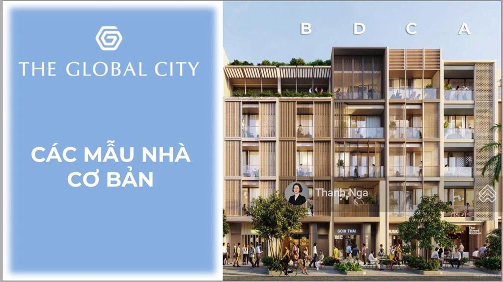 Bán nhà phố thương mại soho  kđt the global city ngay mặt công viên, giá vô cùng hấp dẫn