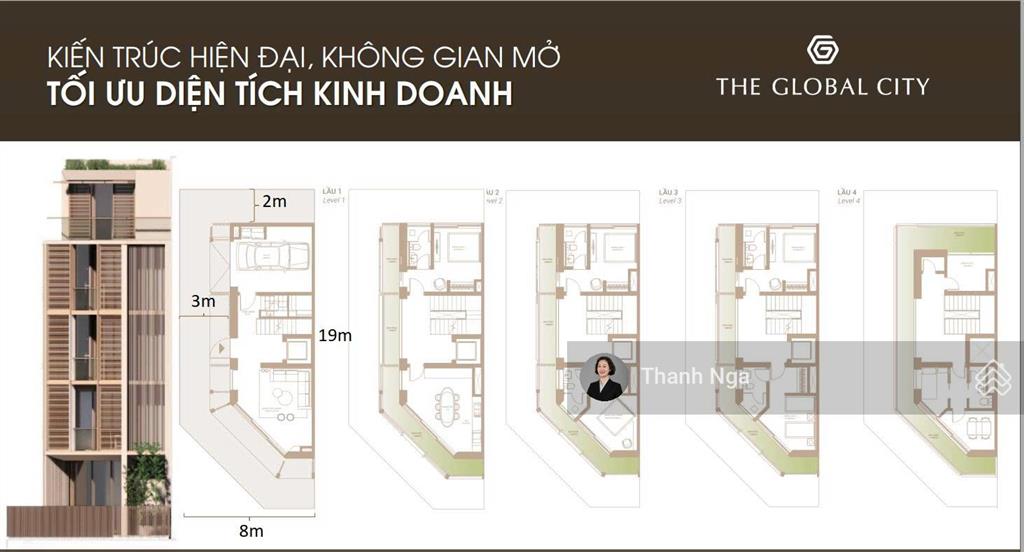 Bán nhà phố thương mại soho  kđt the global city, căn góc mặt đường lớn 20m, giá vô cùng hấp dẫn