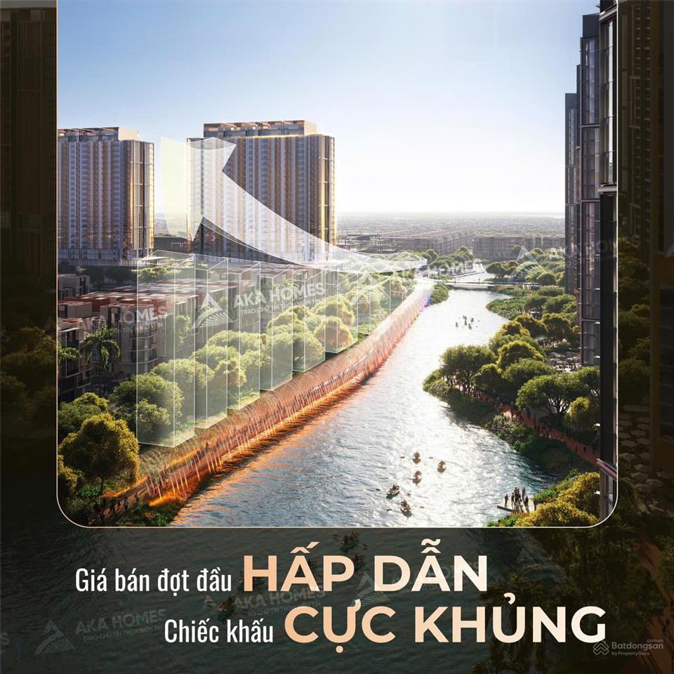 Mua ngay căn hộ 2pn the global city view kênh đào và sông thoáng đẹp, giá hấp dẫn