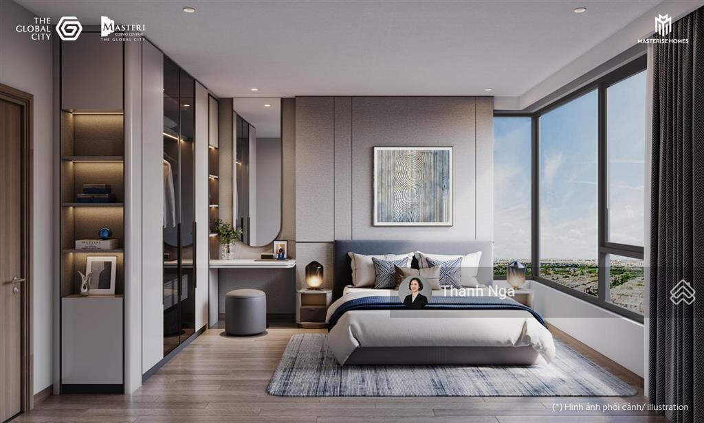 Căn góc 2pn+ masteri cosmo central hiếm, tầng cao  85.6m2, chiết khấu cao lên tới 16.8%