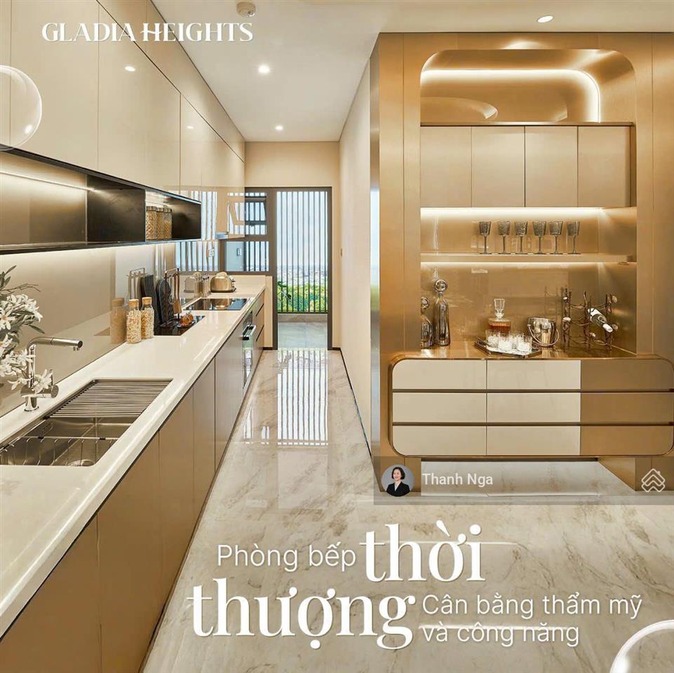 Chỉ 700tr sở hữu căn 2pn gladia heights  siêu phẩm keppel & khang điền diện tích rộng 85m2